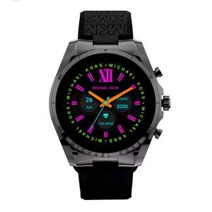 BNWB Michael Kors GEN 6 MKT5154 Silicone Black Smartwatch